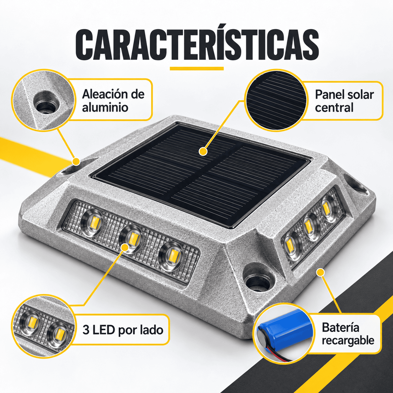Características del Vialetas Solares en Quintana Roo